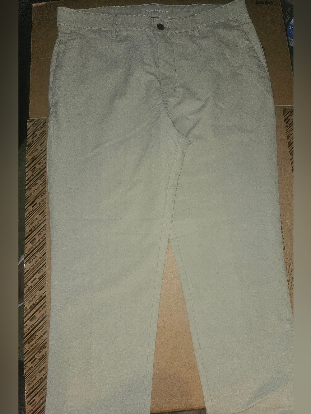 Banana Republic Men's Chino Pants Ivory 34x29